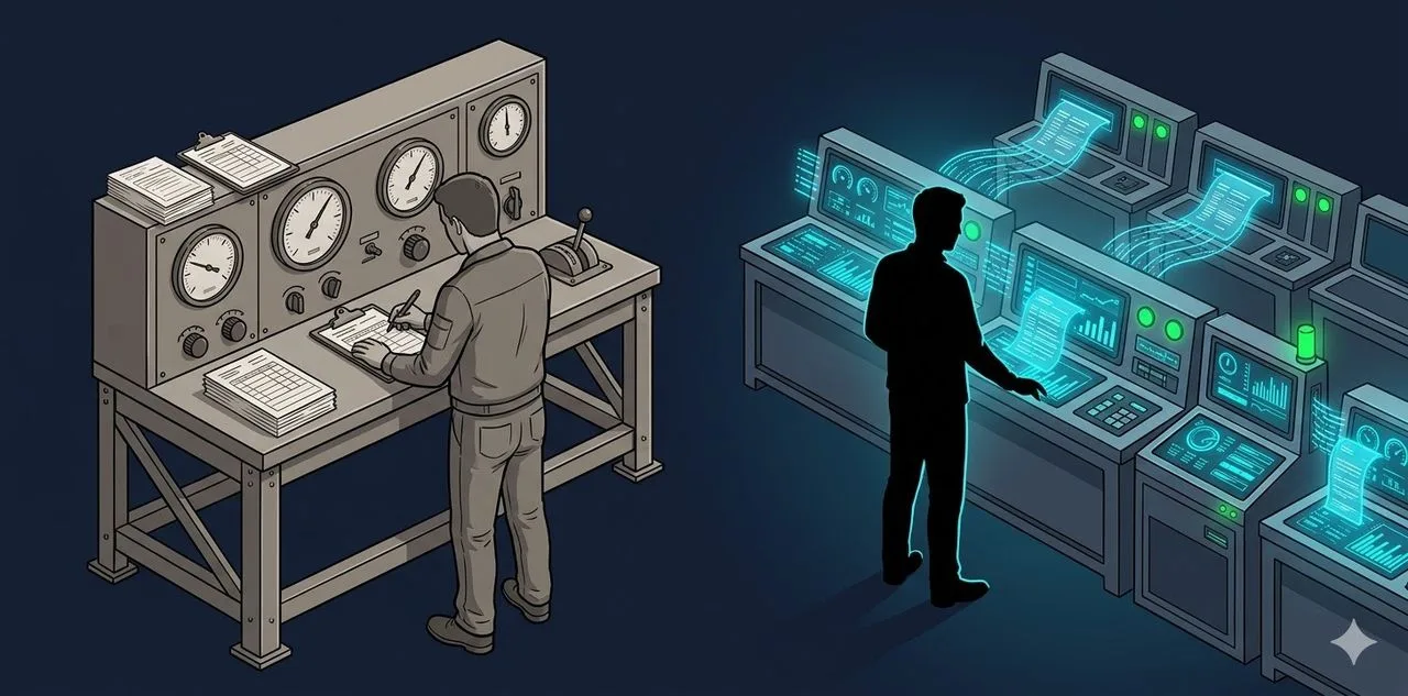 Automazione del laboratorio di test per pompe idrauliche industriali: capacità produttiva quadruplicata, documentazione di certificazione ridotta da 10 ore a 1 ora.